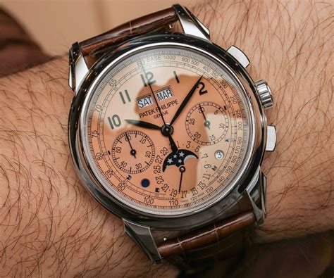 patek 5270 salmon dial|patek 5270p review.